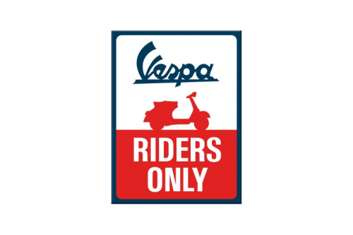 Magnet "Vespa Riders Only"